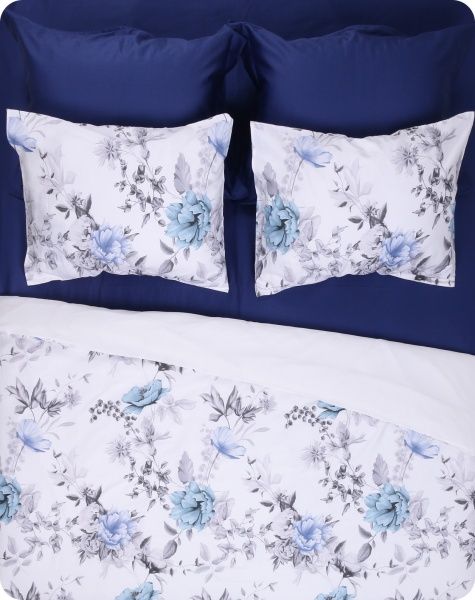 Комплект постільної білизни Laterna евро різнокольоровий Issimo 