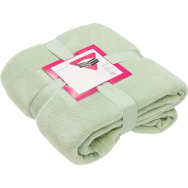 Плед мікрофібра Underprice трав'яний 200x220 см