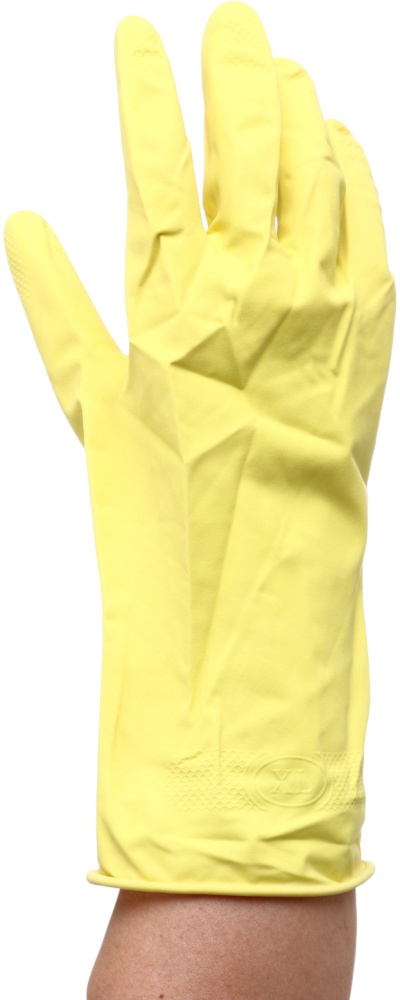 Перчатки латексные OBERY латексные крепкие р.XL 2 пар/уп.