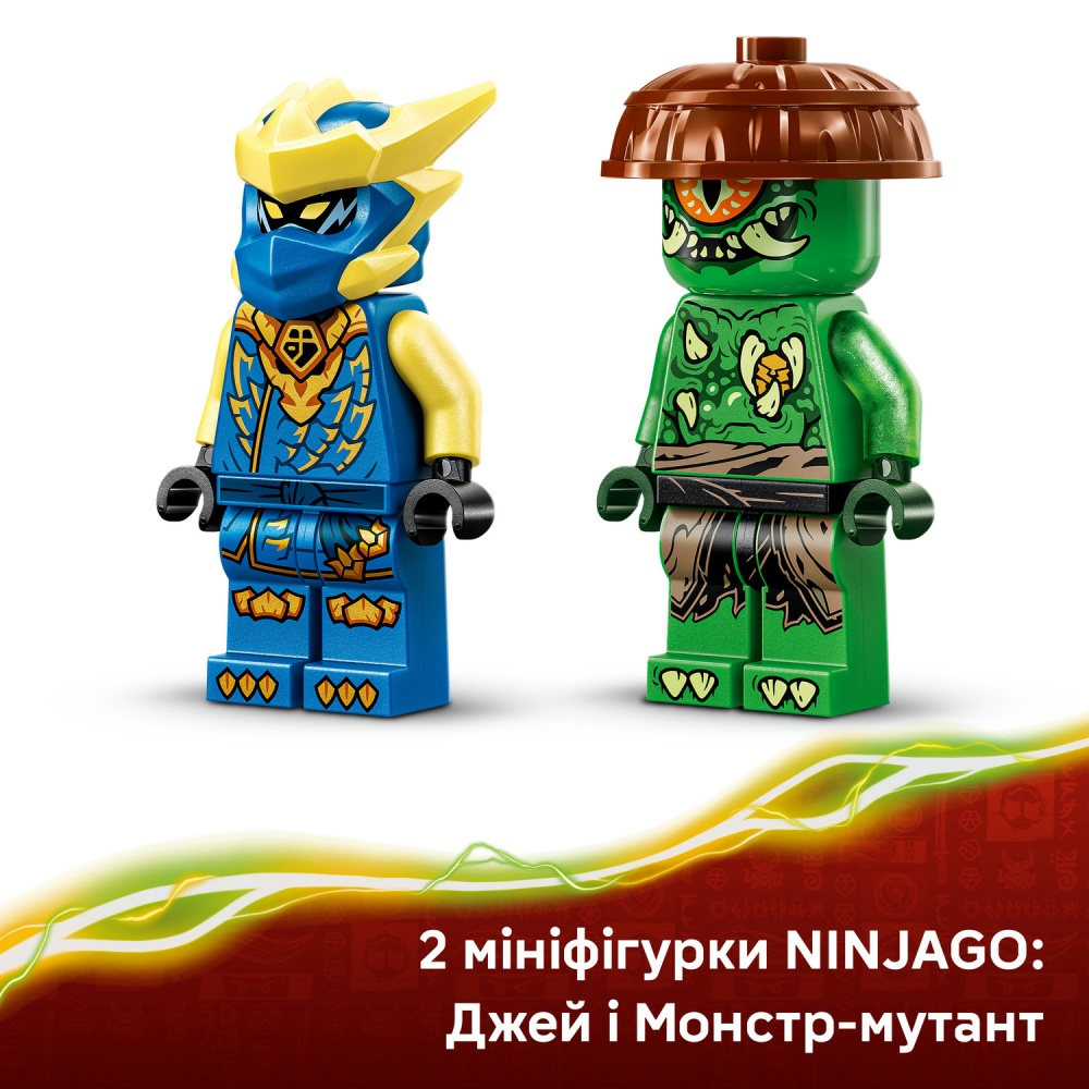Конструктор LEGO NINJAGO Битва работа дракона Джея 71853