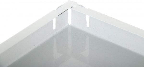 Полиця (АППОЛО) металева 950х400 мм Ral 7030, світло-сірий