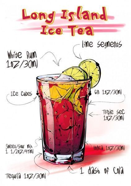 Постер Лонг-Айленд білий 42x59.4 см