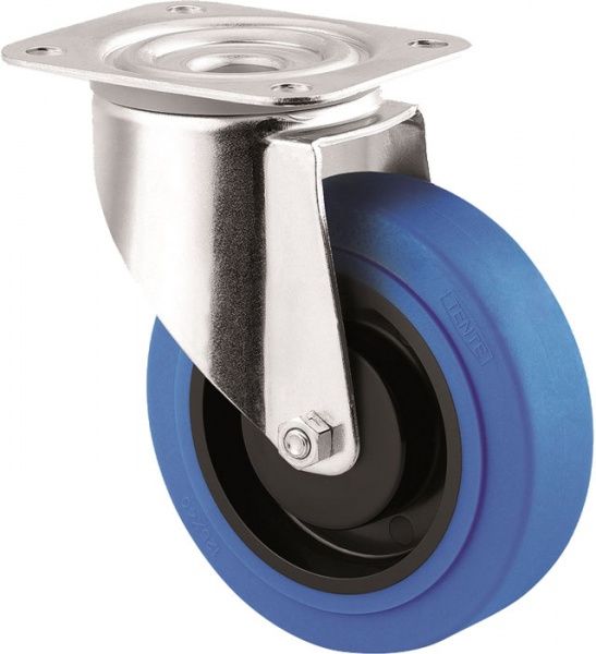 Колесо поворотне 3470 PJP 125 P62 blue TENTE 