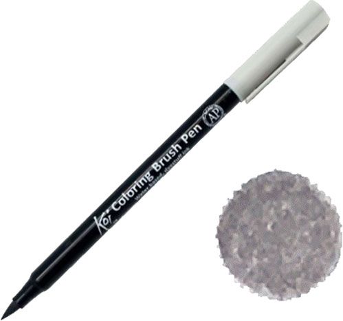 Маркер акварельний KOI XBR#145 сірий теплий 