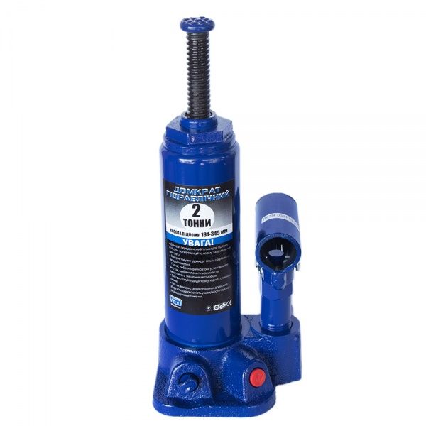 Домкрат гидравлический Vitol 181-345 мм T90204 2 т