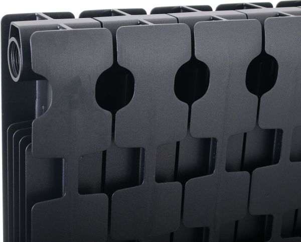 Радіатор алюмінієвий Fondital (10 секцій) BLITZ SUPER B4 BLACK COFFEE