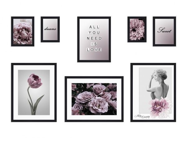 Набор галерейный Art Poster AP8-003 нежность SvitArt 