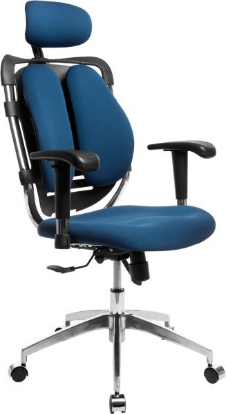 Кресло GT Racer X-L13 Fabric темно-синий 