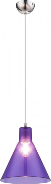 Подвес Globo Conny I 1xE27 фиолетовый 15234L 