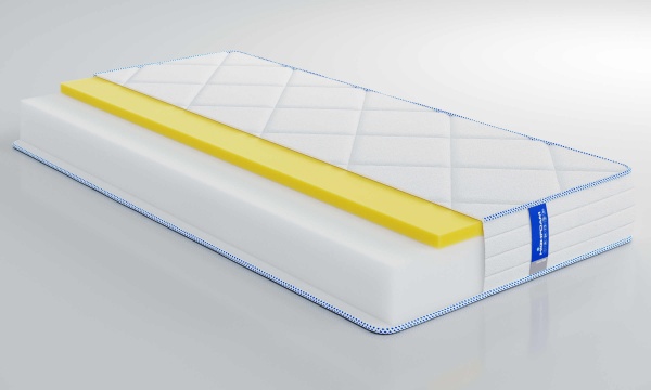 Матрац безпружинний Obeliks Teos Highfoam 80x190 см