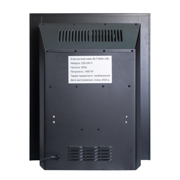 Камін електричний ASTRA FLAME INVER BLACK