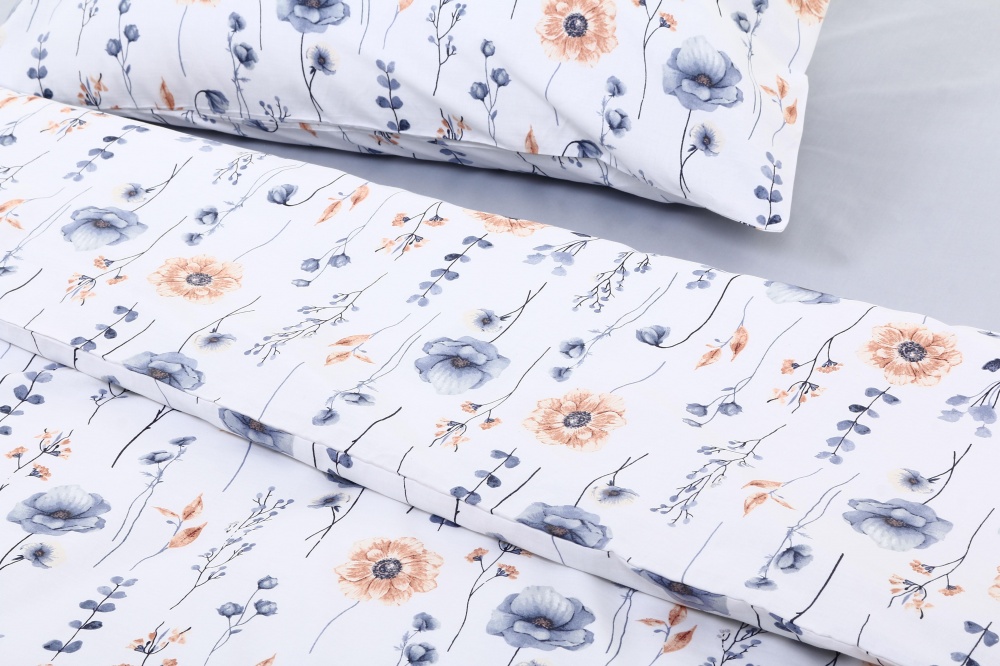 Комплект постельного белья 1.5 FLORE мультиколор Luna