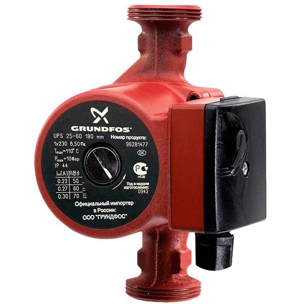 Насос Grundfos UPS 25-60 180
