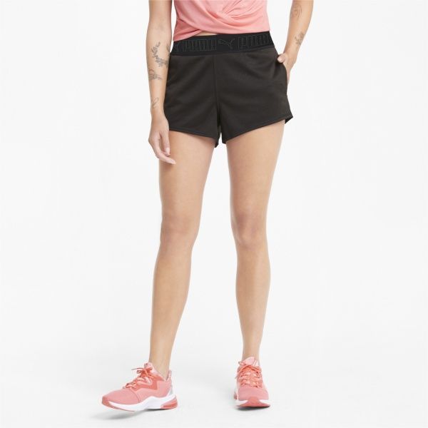 Шорти Puma Train Elastic 3' Short 52028551 р. XS чорний