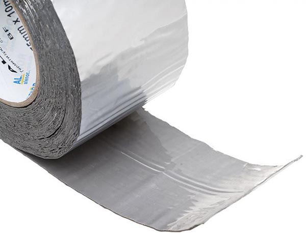 Лента герметизирующая Alenor BF бутиловая 75 мм x 10 м алюминиевая