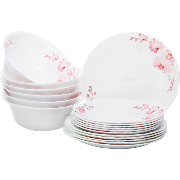 Набор столовый Орхидея 18 предметов