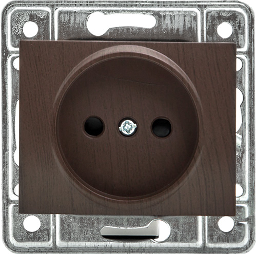 Розетка LXL Oscar TL1123NA венге 8536699090