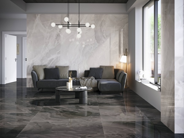 Плитка Cifre Mystica Black Pul 120x120 