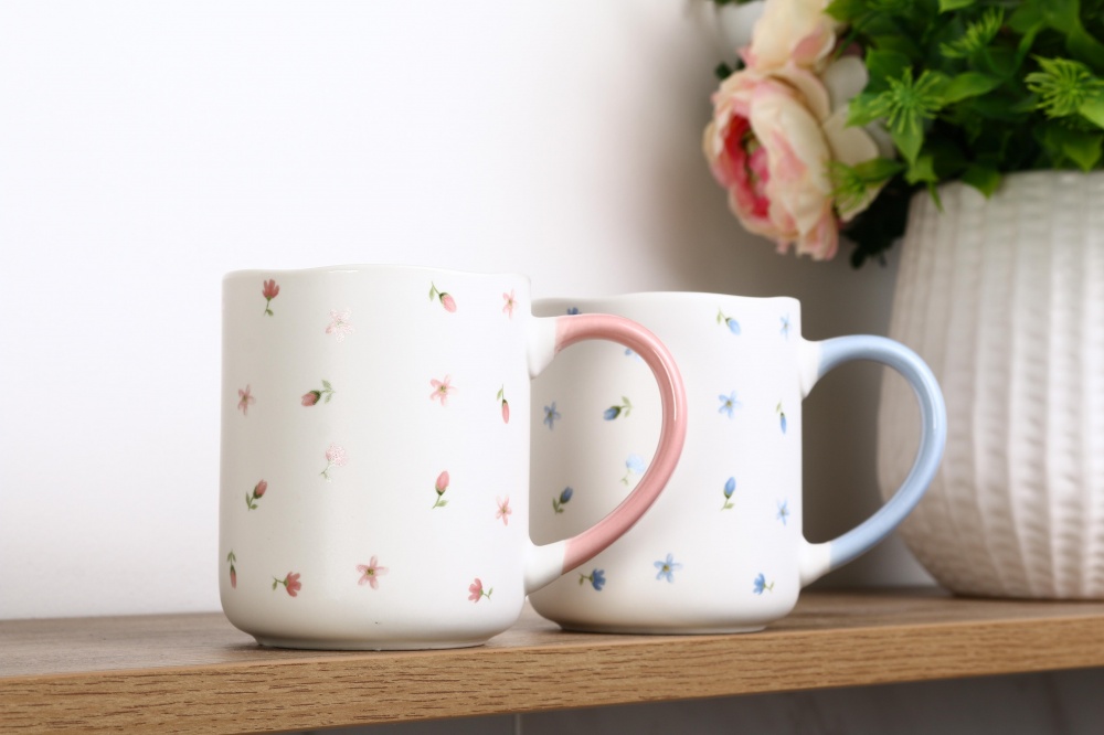 Чашка Fiora Floral Breeze Blue 385 мл