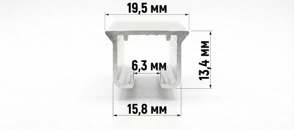 Карниз Karniz plus KS-1 одинарный 150 см графит 1 шт.