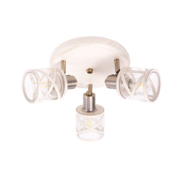 Спот Altalusse INL-6146C-03 3x40 Вт E14 антична бронза/слонова кістка 