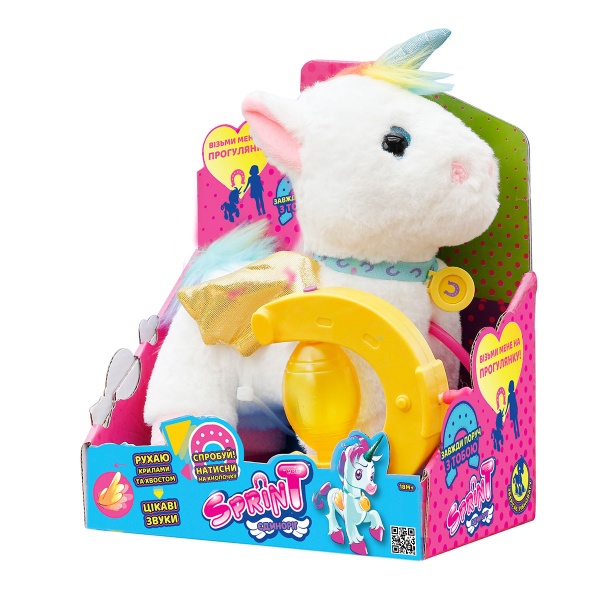 Игрушка интерактивная Sprint Единорог на прогулке SPR002