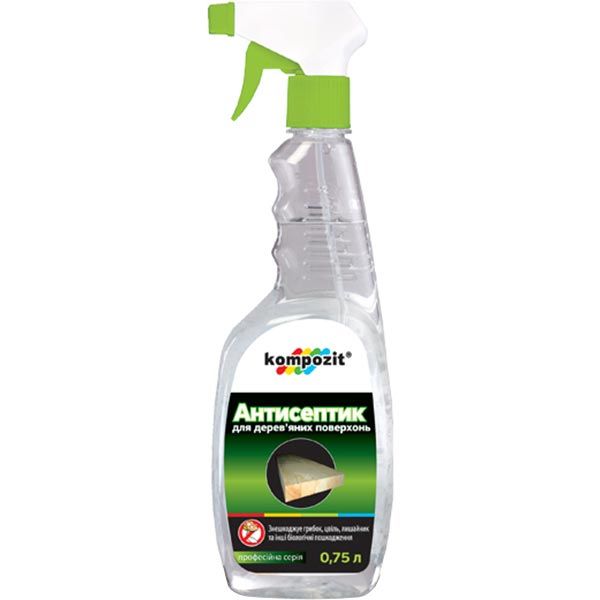 Антисептик Kompozit для древесины спрей 0.75 л