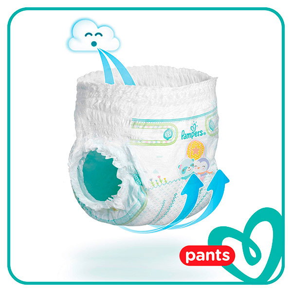 Підгузки-трусики Pampers Pants Midi 3 (6-11 кг) 60 шт.