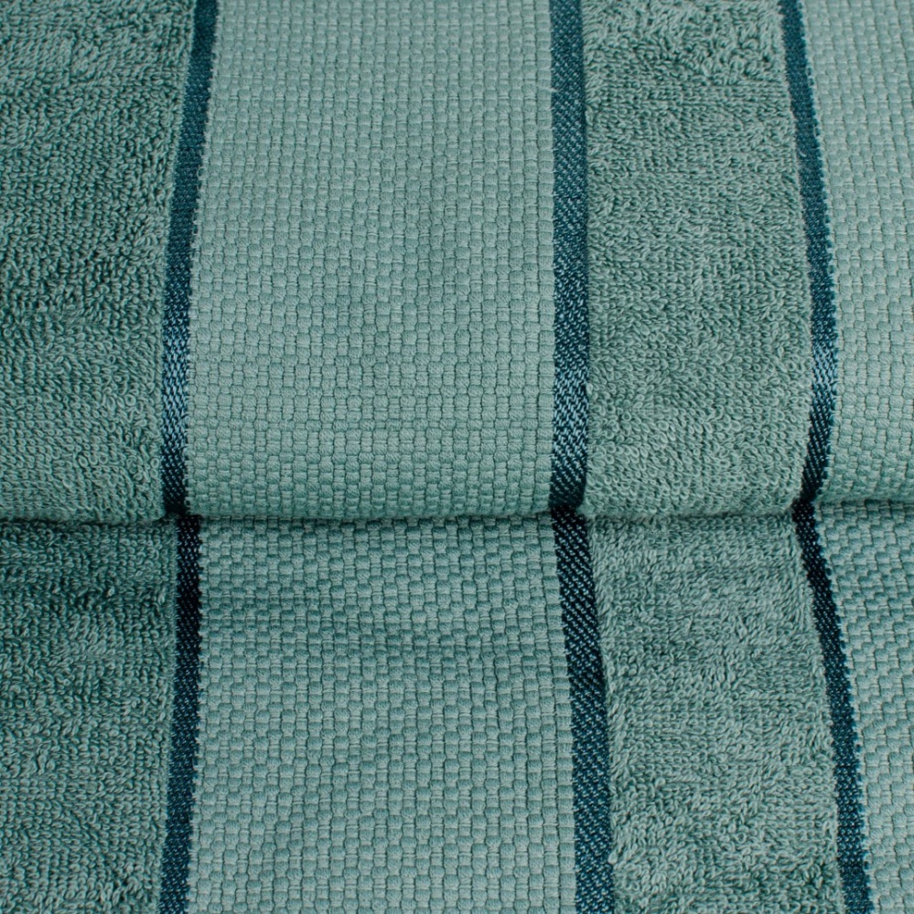 Простынь махровая 150x200 см зеленый ТЕКС