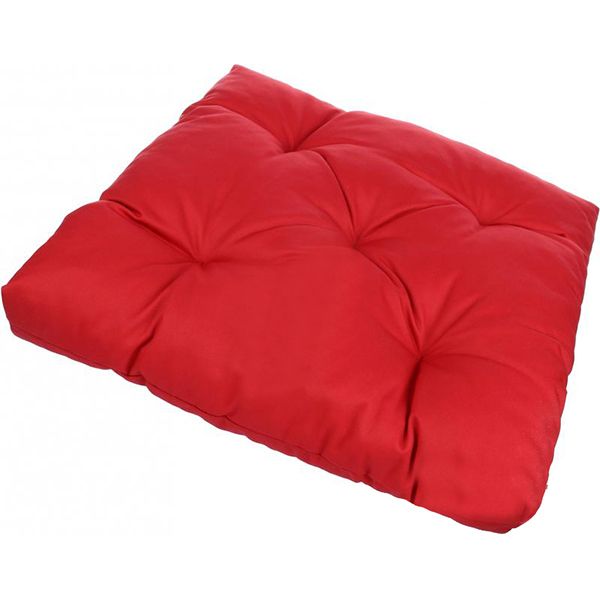 Подушка Indigo стеганая красная 40х40х8 см