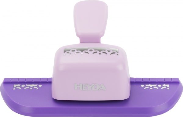 Бордюрный дырокол Орнамент кружево №1 4,5 см  HEYDA