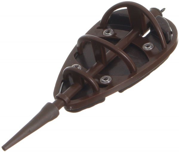 Кормушка 80 г Flat Feeder коричневая поликарбонат