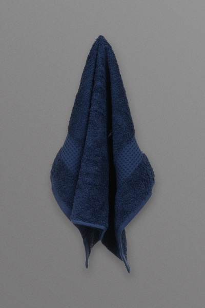 Набір рушників махрових Сусанна 2 шт 40x60 см темно-синій Homeline 