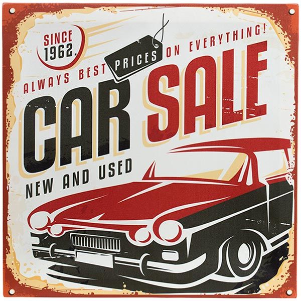 Постер Car Sale