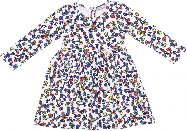 Платье Wanex 42124 р.110 белый с рисунком 