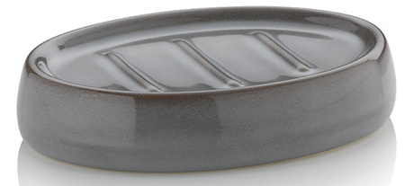 Мыльница Kela Liana серо-синяя 23620