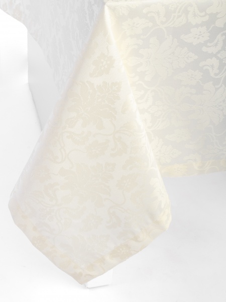 Скатерть Версаль 118-23/00 150x220 см бежевый Эдельвика 