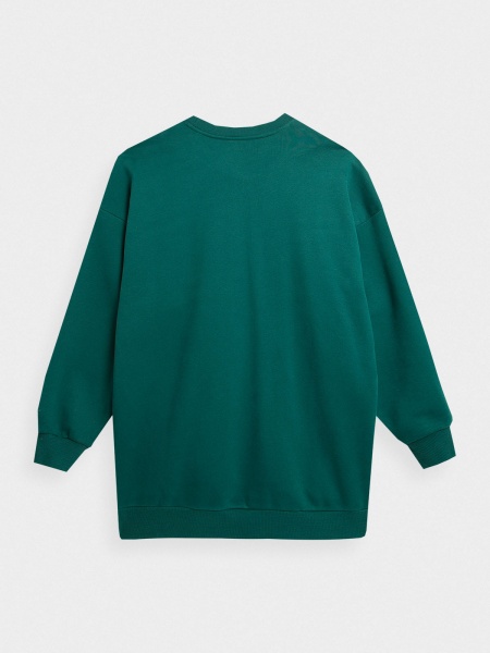 Свитшот 4F SWEATSHIRT F0764 4FAW23TSWSF0764-40S р.XL зеленый