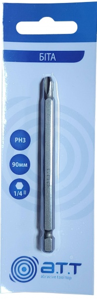 Бита A.T.T. 1/4 90 мм Рh-3