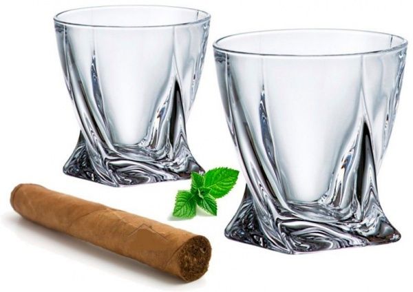 Набор стаканов для воды Quadro 350 мл 6 шт. b2k936-99A44 340 мл 6 шт. Bohemia 