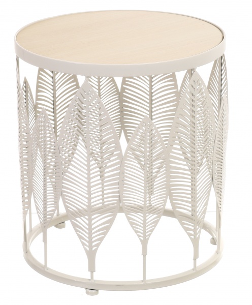 Стіл журнальний Marina скло/метал 520x540x560мм 