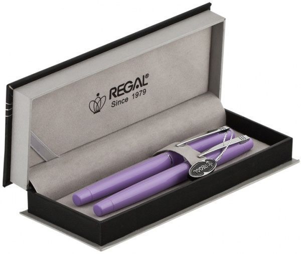 Набор ручек REGAL перо и роллер в футляре R285220.P.RF 