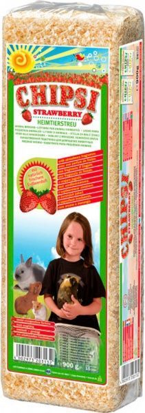 Тирса Chipsi для гризунів полуниця 15 л