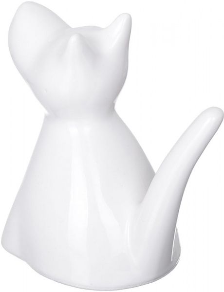 Подставка для украшений Слон 7 см белый