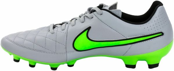 Бутсы Nike Tiempo Genio Leather 631282-030 р. 9 серый