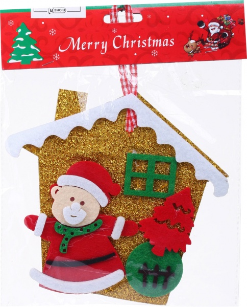 Декоративная подвеска ПіонеR Домик (2 вида) 91748-PN 15 см в ассортименте