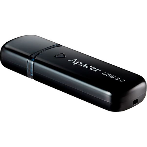 Флеш-память USB Apacer AH355 16 ГБ USB 3.1 black (AP16GAH355B-1) 