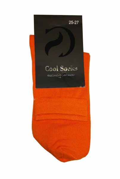 Шкарпетки чоловічі Cool Socks 17303 р. 25-27 помаранчевий 1 пар 