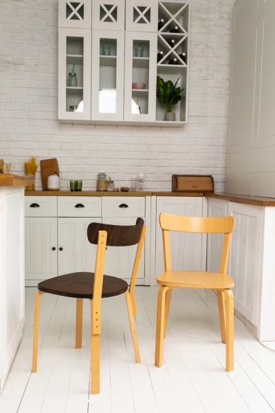 Стул Scandi прозрачный лак /бук