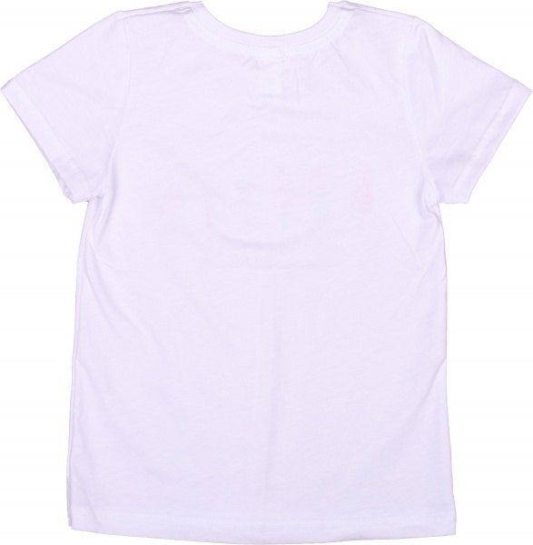 Футболка для дівчаток Luna Kids Ice cream р.98 білий 